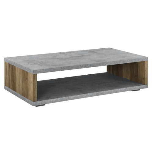 [en.casa]® Moderne sofabord - MDF-plade - ramme-metal - stue bord