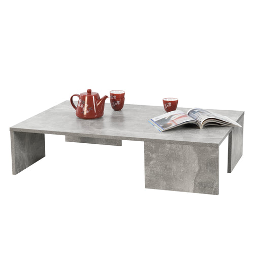 Sofabord 90x60x20cm forskellige farver farver en.casa