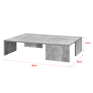 Sofabord 90x60x20cm forskellige farver farver en.casa