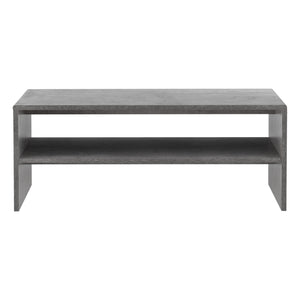 [en.casa] Sofabord - 100x40x40cm - spånplade - med hylde - i forskellige farver