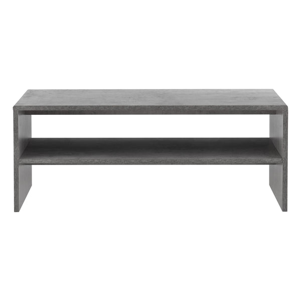[en.casa] Sofabord - 100x40x40cm - spånplade - med hylde - i forskellige farver