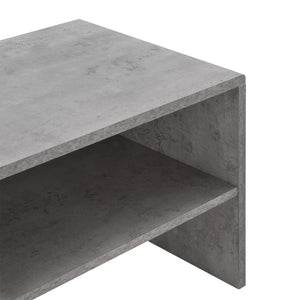 [en.casa] Sofabord - 100x40x40cm - spånplade - med hylde - i forskellige farver