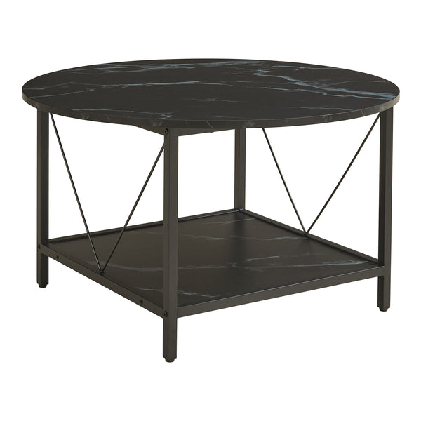 Sofabord Filem Ø80x46 cm [en.casa]