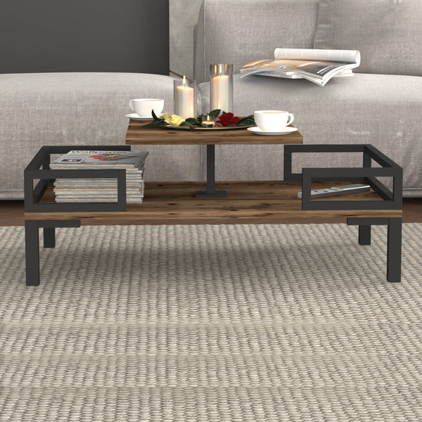 Sofabord Hultsfred 90x50x34,5cm i forskellige farver [en.casa]
