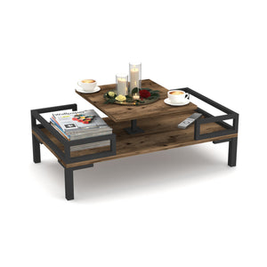 Sofabord Hultsfred 90x50x34,5cm i forskellige farver [en.casa]