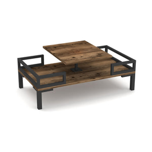 Sofabord Hultsfred 90x50x34,5cm i forskellige farver [en.casa]