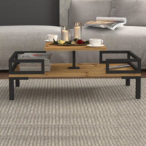 Sofabord Hultsfred 90x50x34,5cm i forskellige farver [en.casa]