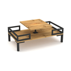 Sofabord Hultsfred 90x50x34,5cm i forskellige farver [en.casa]