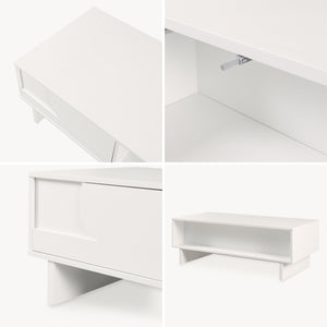 Sofabord Katanshumn med opbevaringsplads 110x55x39 cm [en.casa]