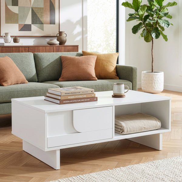 Sofabord Katanshumn med opbevaringsplads 110x55x39 cm [en.casa]