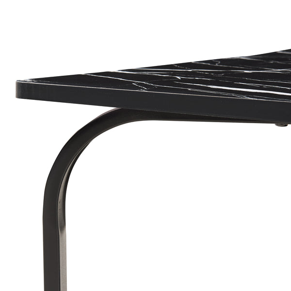 Sofabord Kolta 120x60x43 cm marmorlook [en.casa]