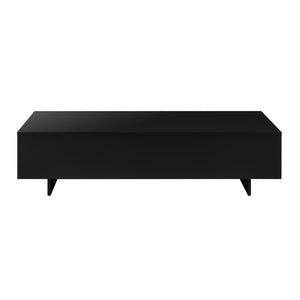 [en.casa] ® Sofabord Braunschweig-115x55x31cm højglans-melaminovertrukket spånplade - 15 mm-valgt model 