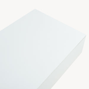 [en.casa] ® Sofabord Braunschweig-115x55x31cm højglans-melaminovertrukket spånplade - 15 mm-valgt model 