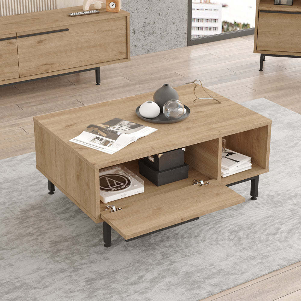 Sofabord Majaajoå 90x60x38 cm [en.casa]