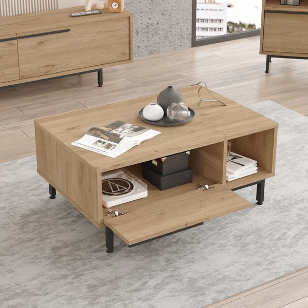 Sofabord Majaajoå 90x60x38 cm [en.casa]