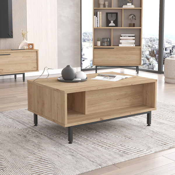 Sofabord Majaajoå 90x60x38 cm [en.casa]