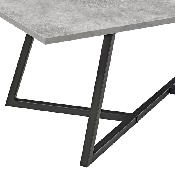 Sofabord Mosta 120 x 60 x 45 cm forskellige farver farver en.casa