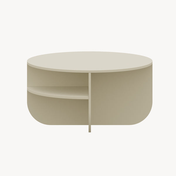 Sofabord Reykhon Ø80x41 cm [en.casa]