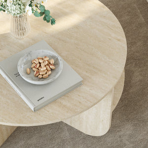 Sofabord Reykhon Ø80x41 cm [en.casa]