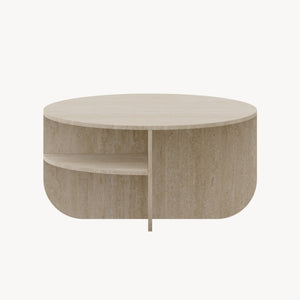 Sofabord Reykhon Ø80x41 cm [en.casa]