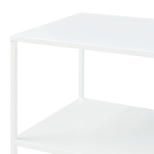 Sofabord Ruokolahti Stål 102x43x46cm [en.casa]