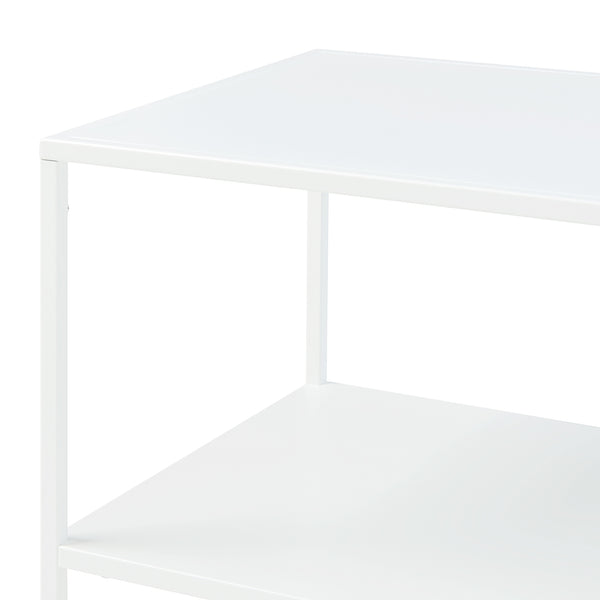 Sofabord Ruokolahti Stål 102x43x46cm [en.casa]