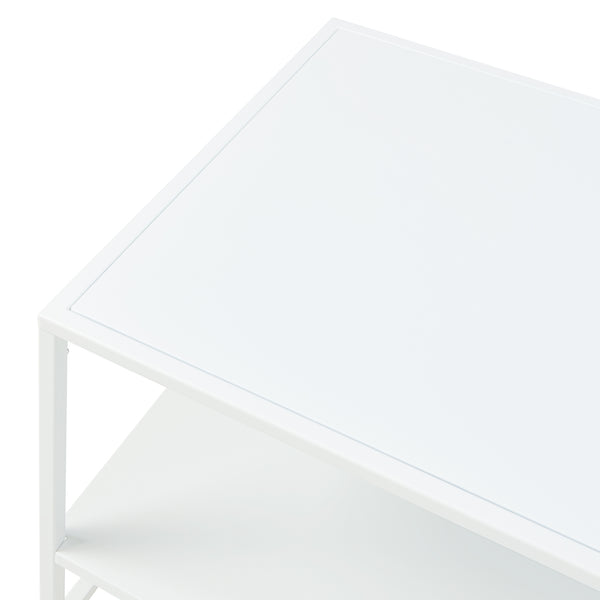 Sofabord Ruokolahti Stål 102x43x46cm [en.casa]