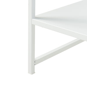Sofabord Ruokolahti Stål 102x43x46cm [en.casa]