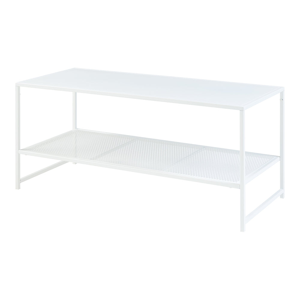 Sofabord Ruokolahti stål 102x43x46cm [en.casa] - premiumXL