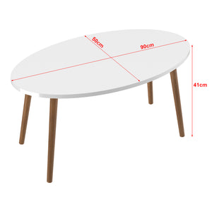Sofabord Sindal 41 x 90 x 50 cm i forskellige farver [en.casa]