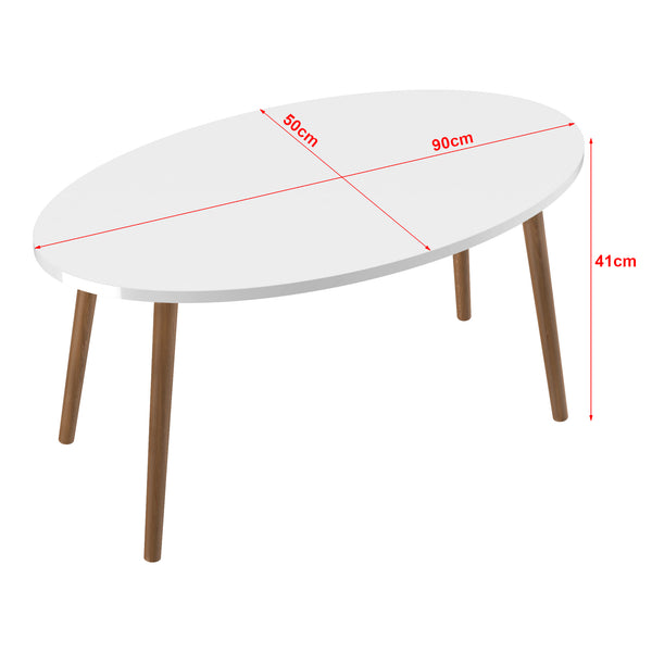 Sofabord Sindal 41 x 90 x 50 cm i forskellige farver [en.casa]