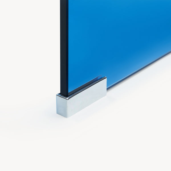 Sofabord Väsas 90x45x35 cm hærdet glas [en.casa]
