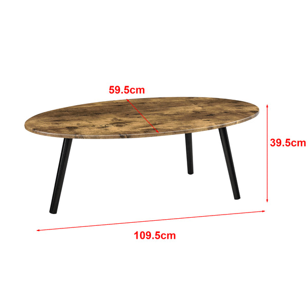 Sofabord Viborg 109,5 x 59,5 x 39,5 cm forskellige farver farver en.casa