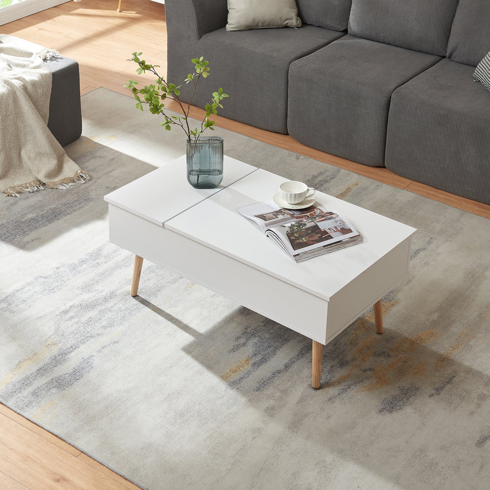 Sofabord med opbevaringsplads Flesen [en.casa]