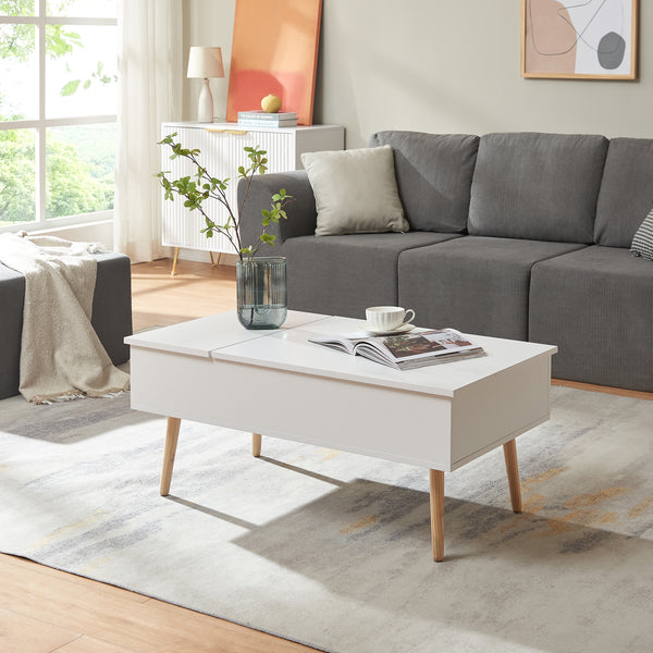 Sofabord med opbevaringsplads Flesen [en.casa]