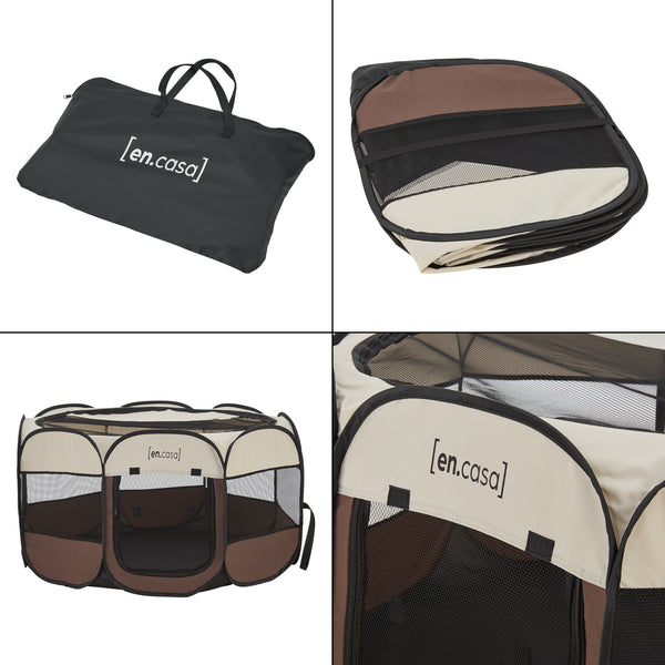 Pop up-kravlegård til hunde Telford i forskellige størrelser. størrelser [en.casa]