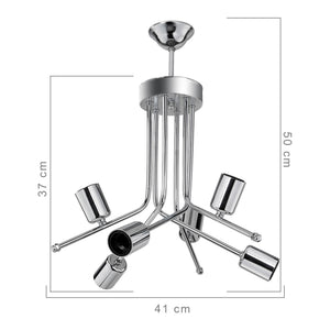 Loftslampe Halesowen 6xE27 metal i forskellige farver [lux.pro]
