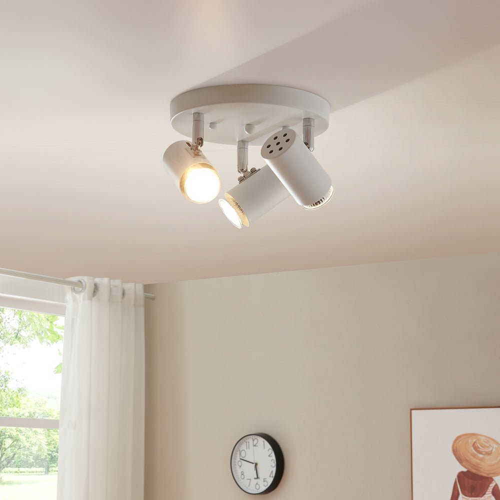 Loftlampe Bathgate 3 x GU10 Hvid [lux.pro] - premiumXL