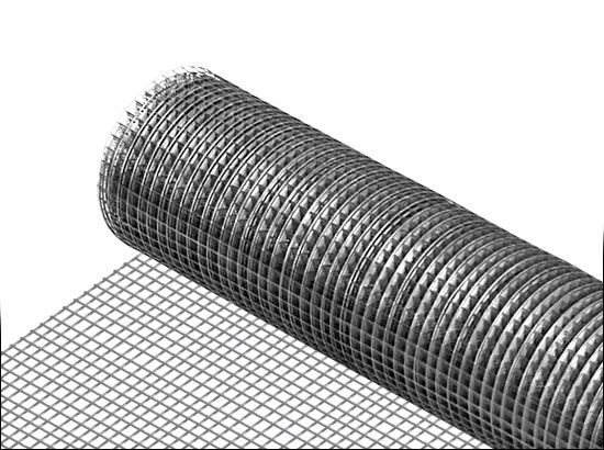[pro.tec]® Trådhegn - trådnæt - 1x5m - forzinket stål - sølv - vælg variant