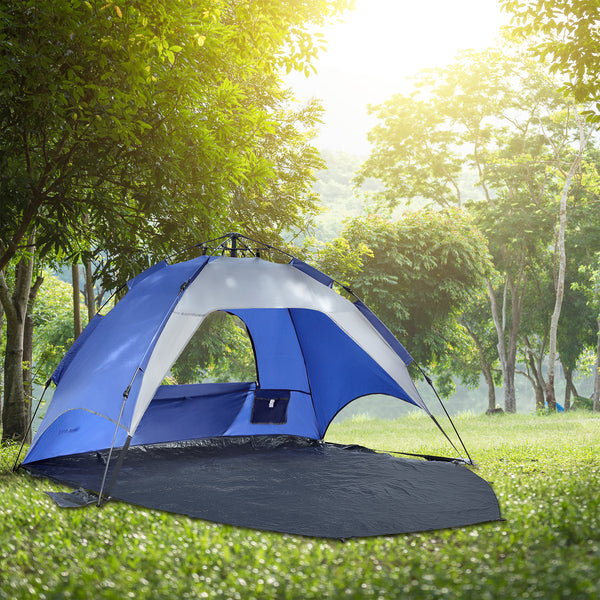 Strandtelt Mullsjö Pop Up-strandtelt 215x135x140cm [pro.tec]