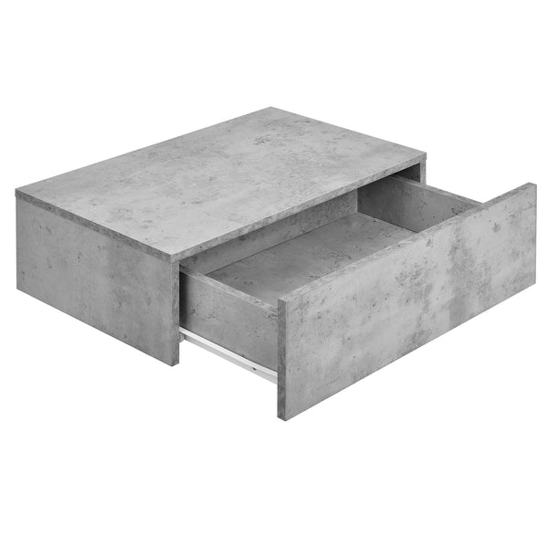 [en.casa]® Hylde/aflastningsbord Grethe - med skuffe - 46x30x15cm - i forskellige farver