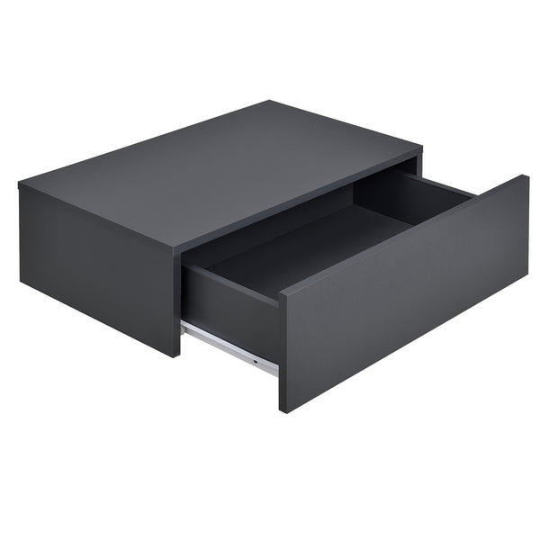 [en.casa]® Hylde/aflastningsbord Grethe - med skuffe - 46x30x15cm - i forskellige farver