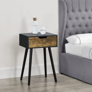 Östersund sidebord 60x40x30 cm med skuffe i forskellige farver farver en.casa