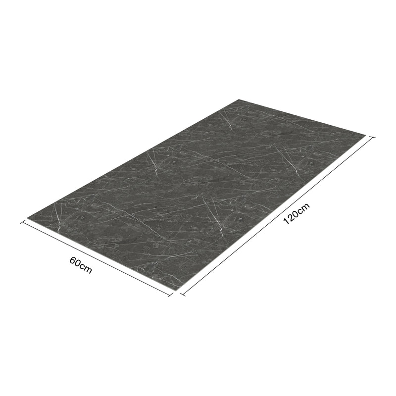 Målskitse Brusevægssæt Bladel 120 x 60 cm [neu.haus]