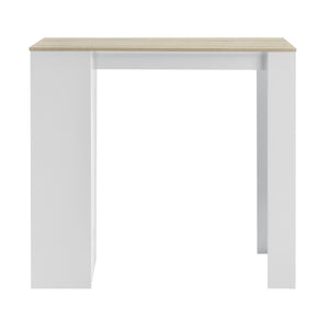 [en.casa] Elegant barbord med kopholder 110x50x103cm - krydsfiner - forskellige farver