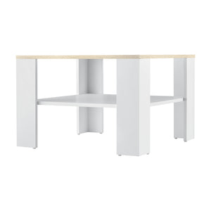 [en.casa]® Sofabord Aabybro - 60x60x40cm - i forskellige farver