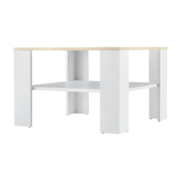 [en.casa]® Sofabord Aabybro - 60x60x40cm - i forskellige farver