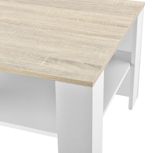 [en.casa]® Sofabord Aabybro - 60x60x40cm - i forskellige farver