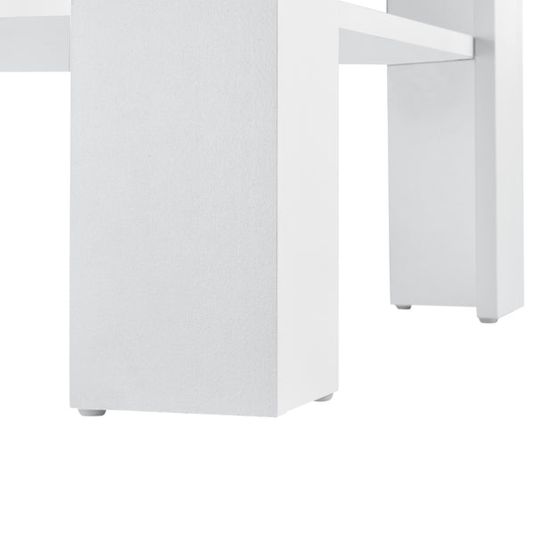 [en.casa]® Sofabord Aabybro - 60x60x40cm - i forskellige farver