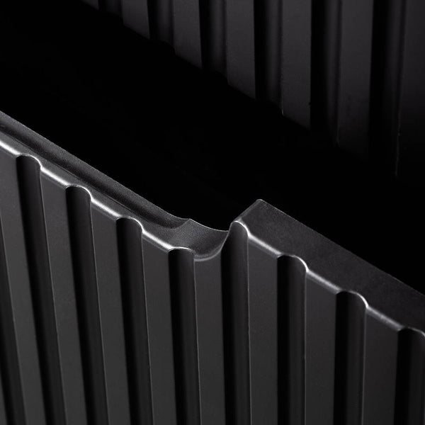 Mueble bajo lavabo de pared Newport con 2 o 4 cajones MDF - Negro